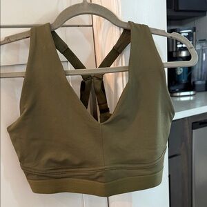 Fabletics Olive Sports Bra